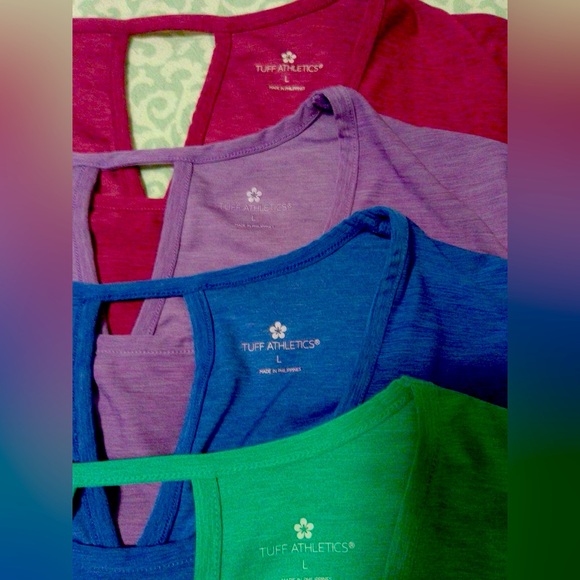 TUFF ATHLETICS 🏃‍♀️👟 | Blue | Short Sleeve - Picture 3 of 3